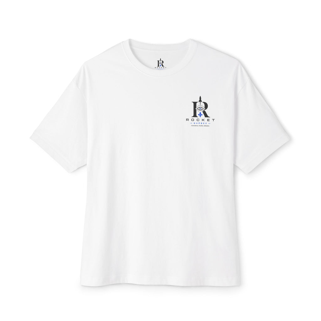 T-Shirt Rocket Québec – Conscience, intuition, élévation