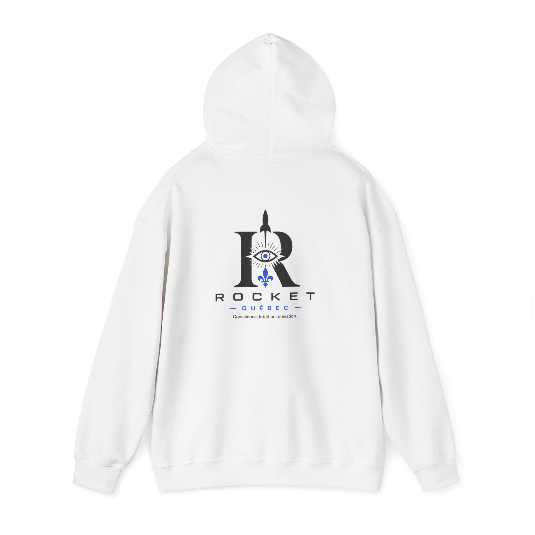 Hoodie Rocket Québec – Streetwear Minimaliste