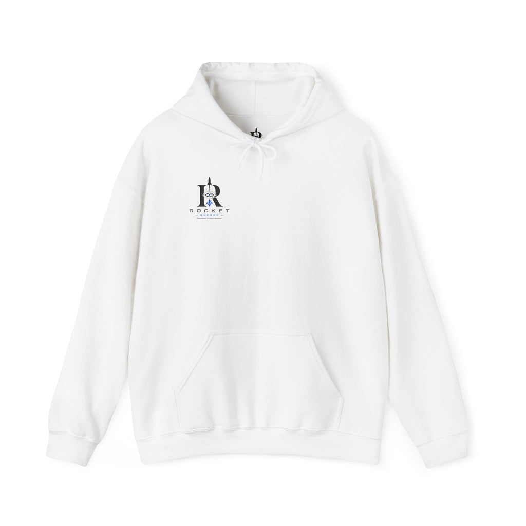 Hoodie Rocket Québec – Streetwear Minimaliste