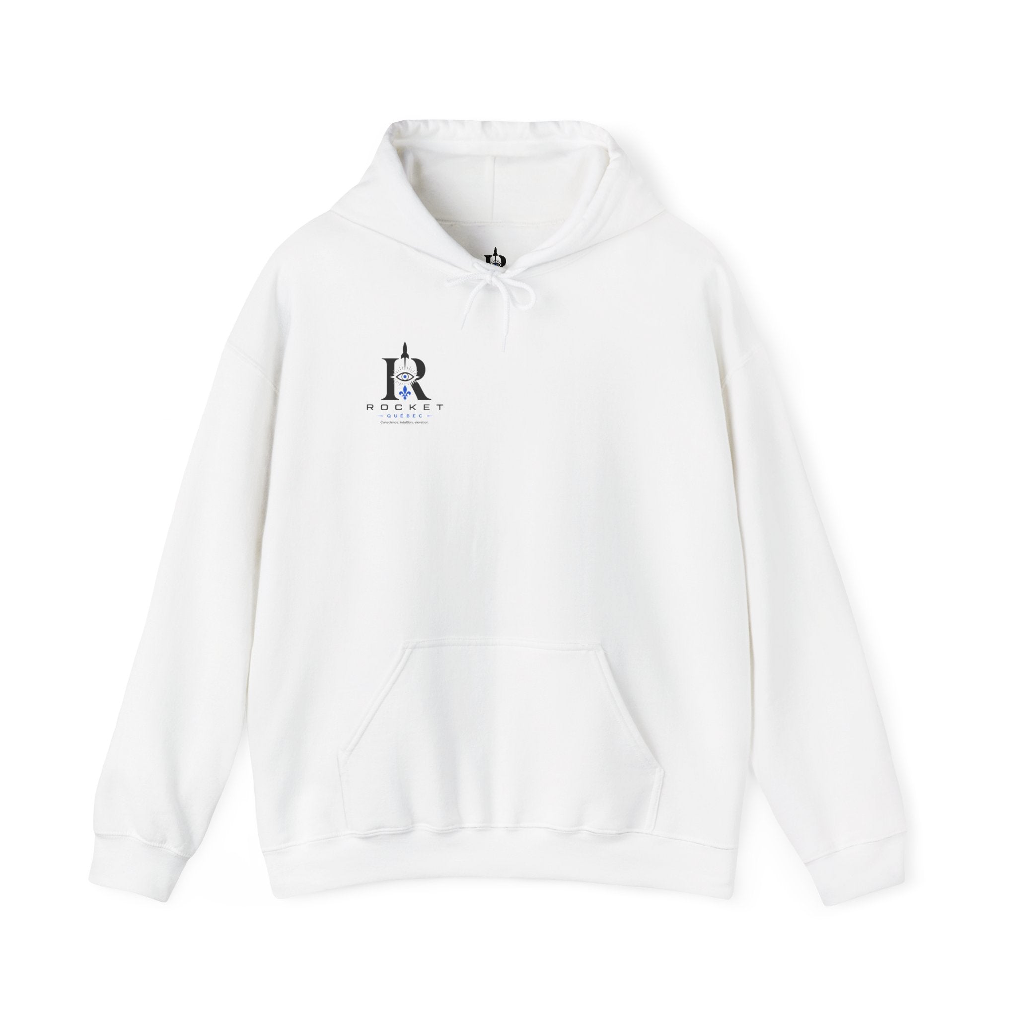 Hoodie Rocket Québec – Streetwear Minimaliste