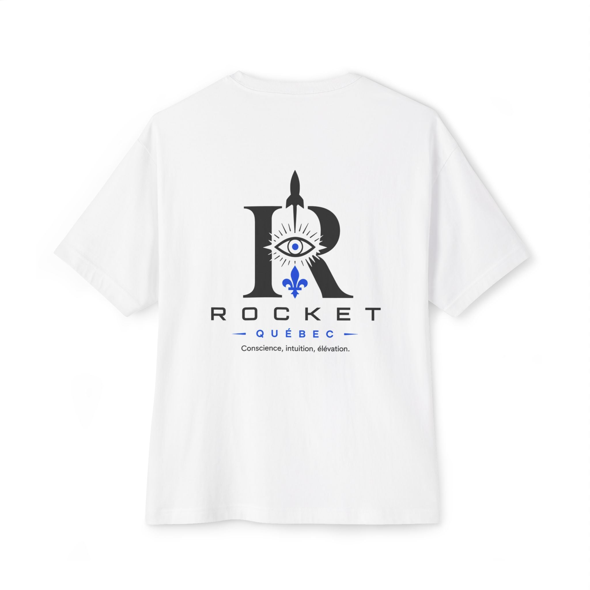 T-Shirt Rocket Québec – Conscience, intuition, élévation