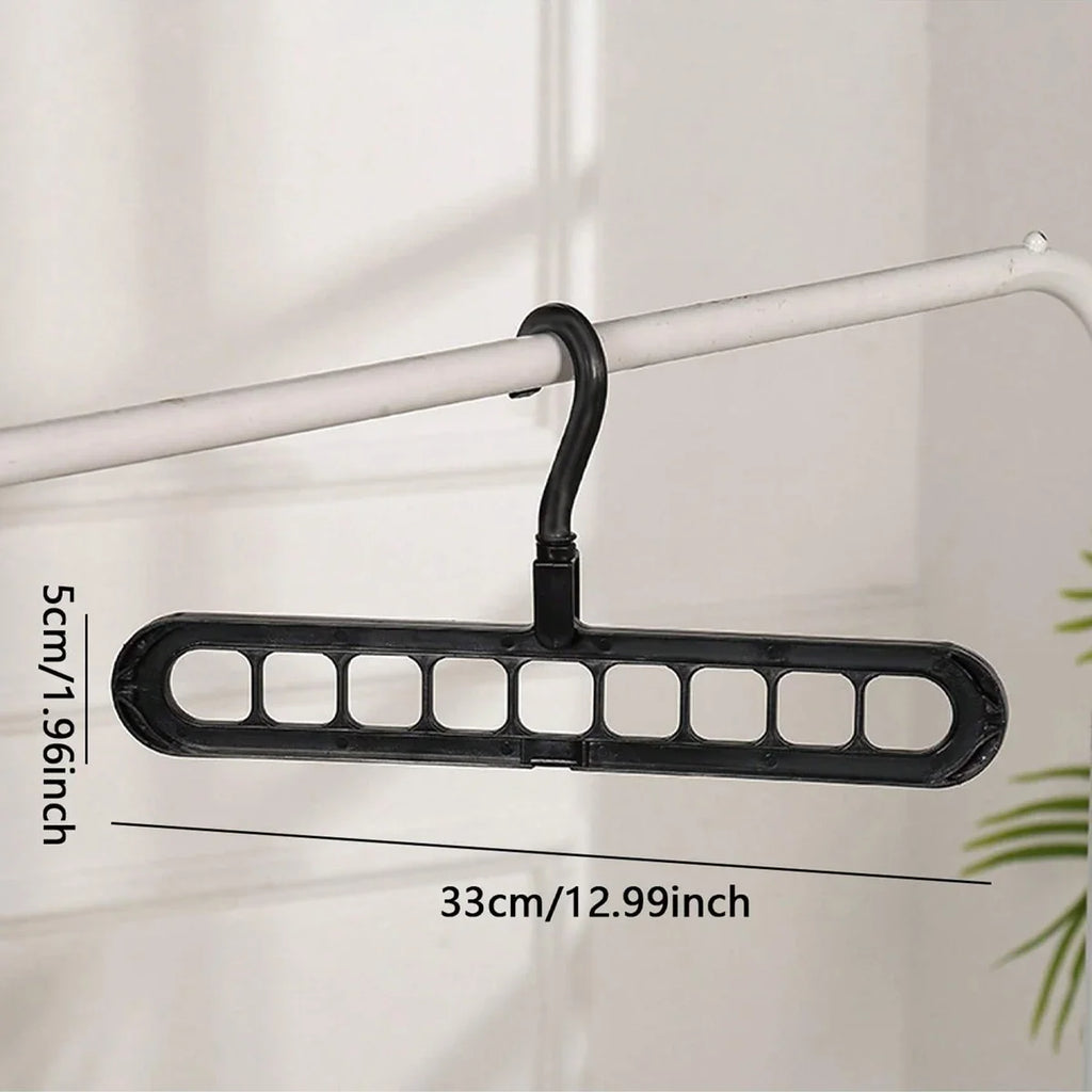 support à linge polyvalent à 9 trous rotatifs parfait pour prendre moins d'espace