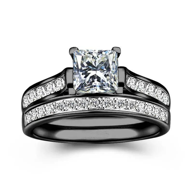Charm Couple Rings pour homme et femme