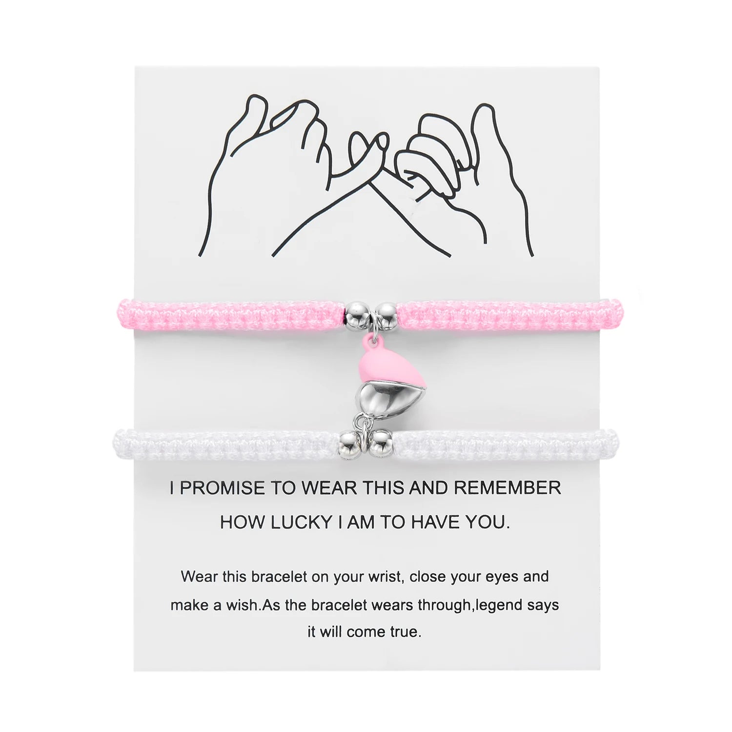 Bracelet Couple Magnétique – Lien d’amour même a distance.