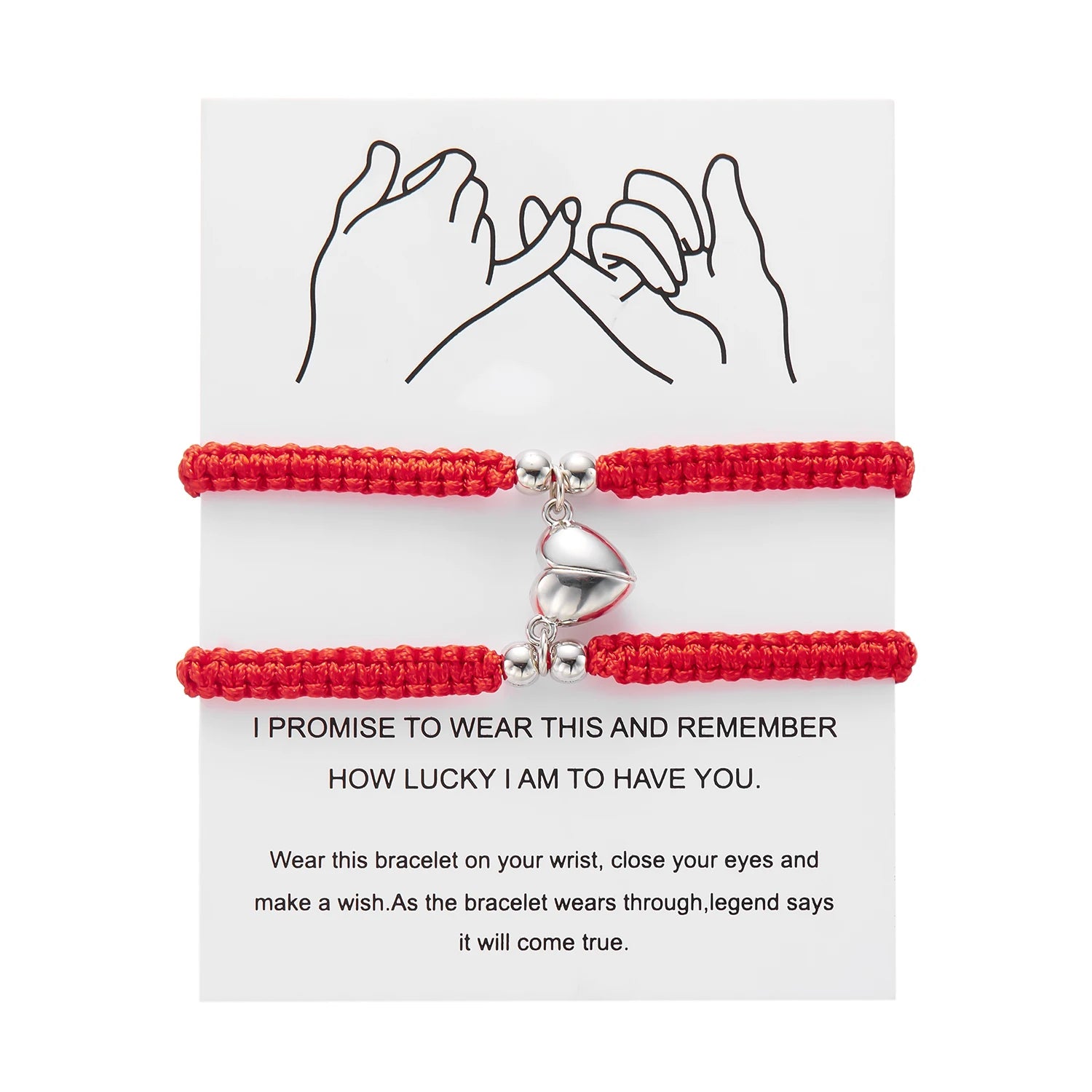 Bracelet Couple Magnétique – Lien d’amour même a distance.