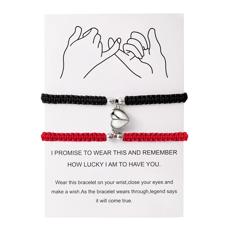 Bracelet Couple Magnétique – Lien d’amour même a distance.