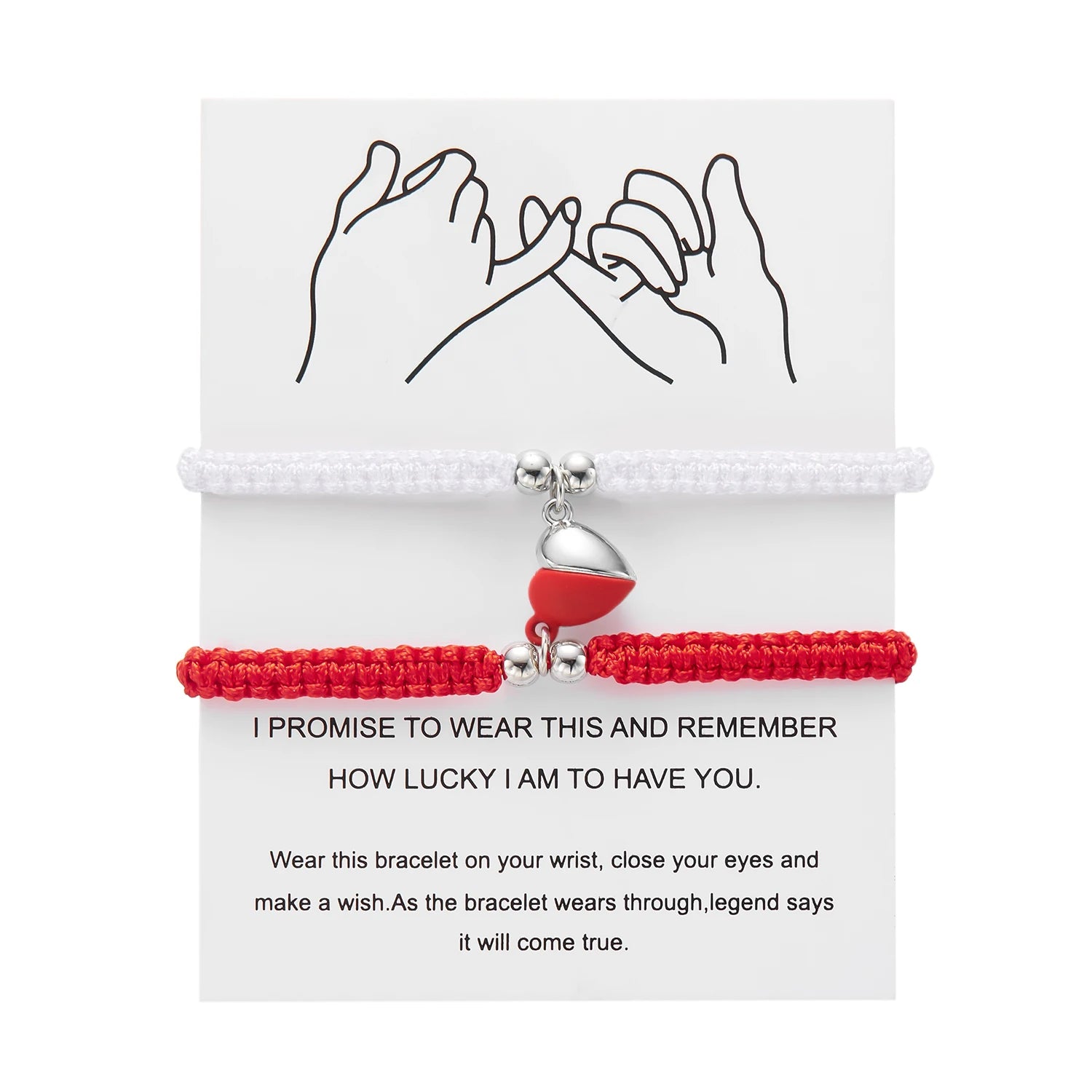Bracelet Couple Magnétique – Lien d’amour même a distance.