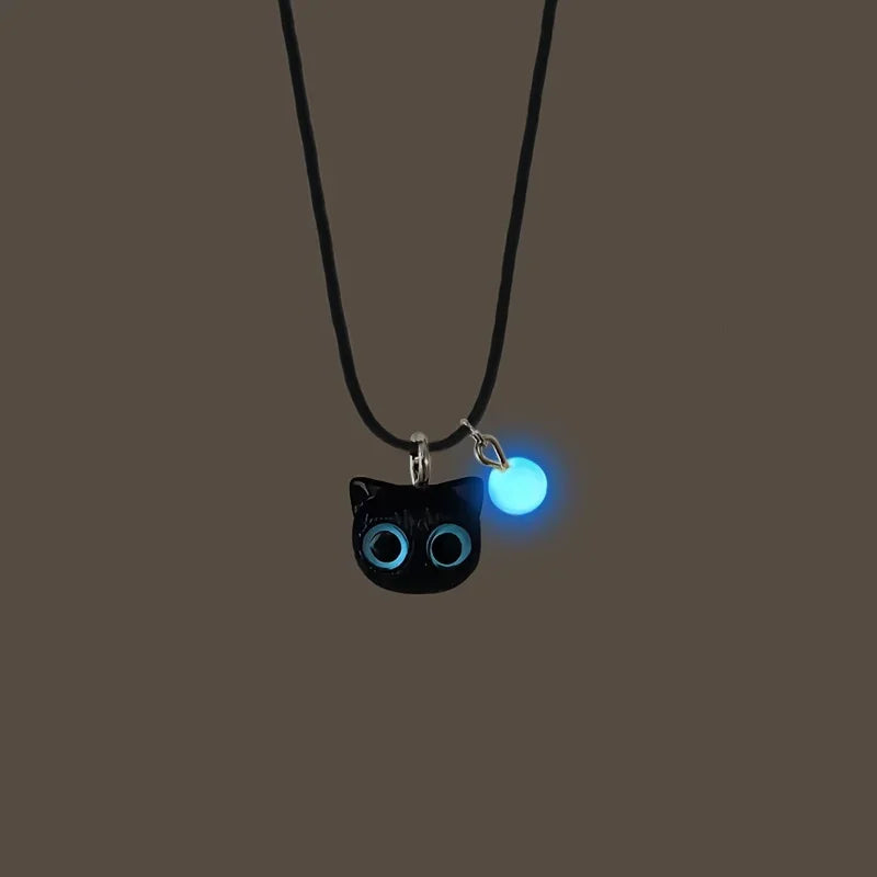 Coffret Chat Lumineux – Collier & Bracelet Glow Couple