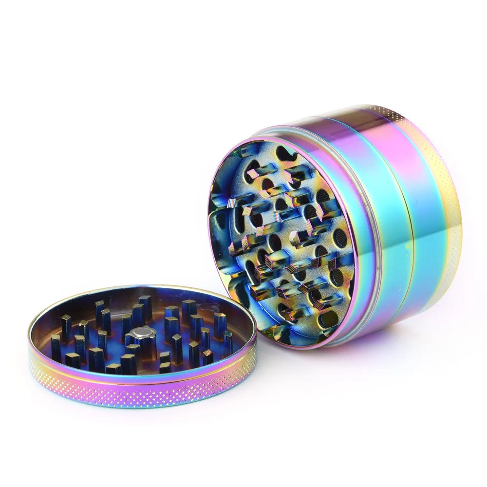 grinder de couleur neocrome avec une scoop pour le kiff