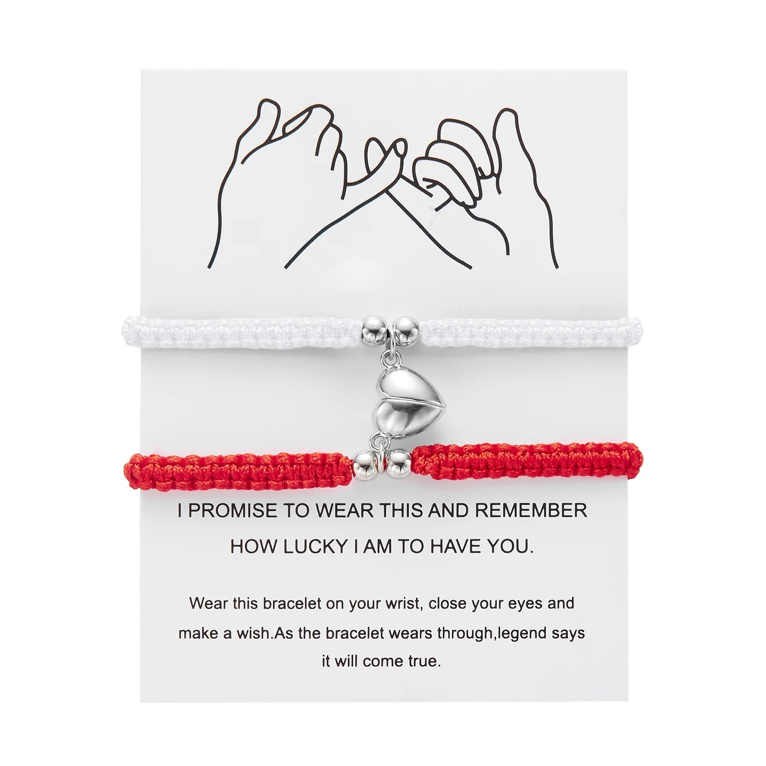 Bracelet Couple Magnétique – Lien d’amour même a distance.